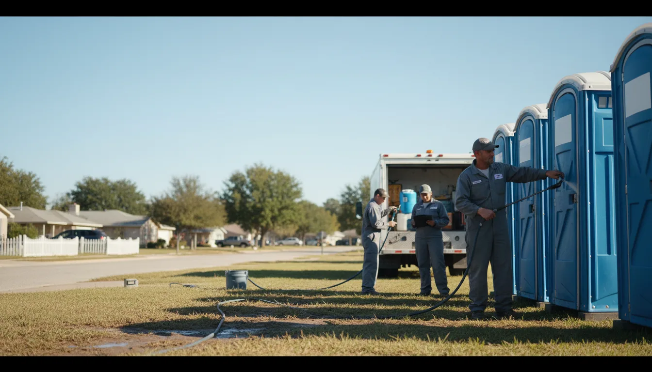 Long-Term Portable Toilet Rental in Gackle, ND near me